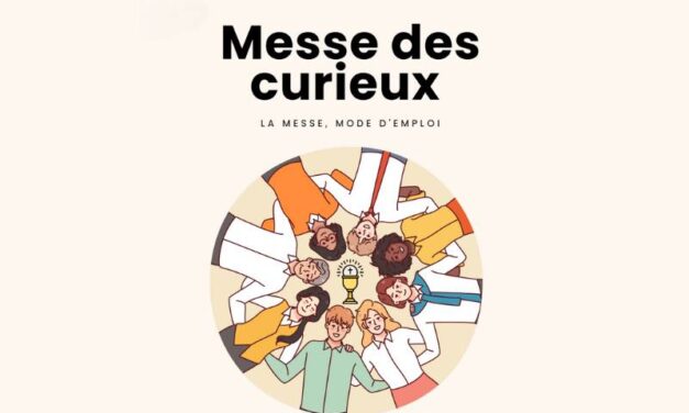 La messe des curieux c’est dimanche 29 septembre à 11h à Ste-Thérèse